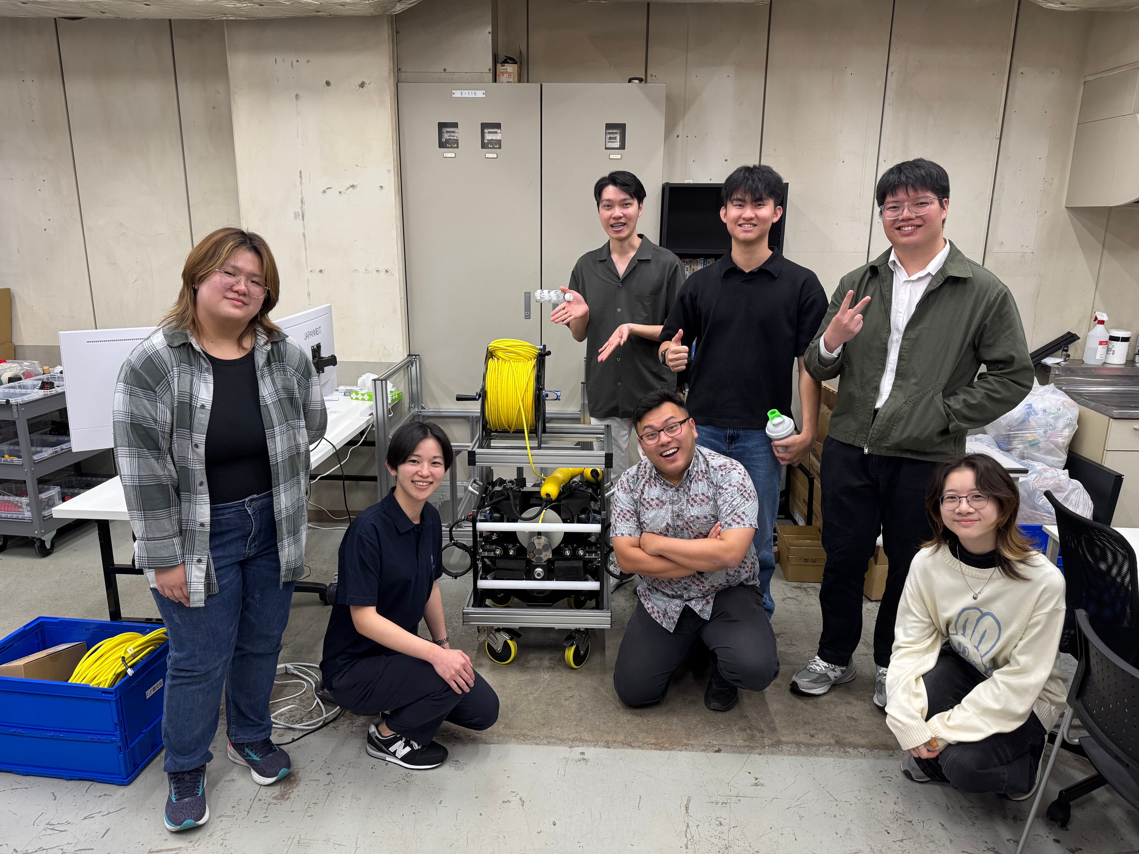 FeedRight team after the Ocean Hackathon win